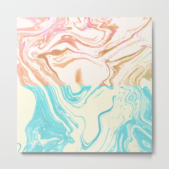 Paint Duality #society6 #decor #buyart Metal Print