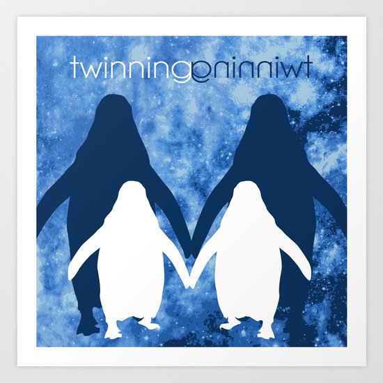twinning Art Print