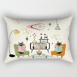 Cozy Cats’ Den ©studioxtine Rectangular Pillow