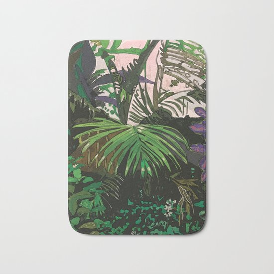 Imaginary Rainforest Bath Mat