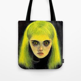 Neon yellow 1 Tote Bag