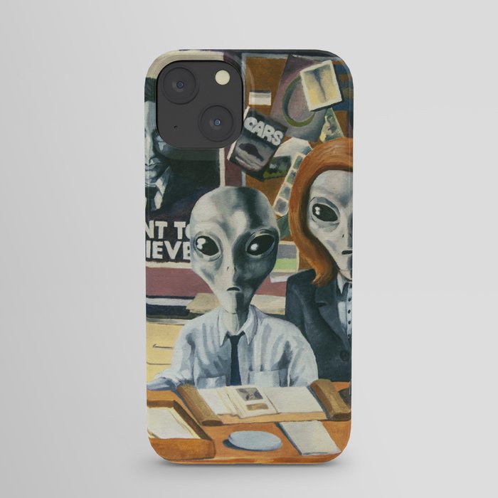 X-Files - Agent Grey iPhone Case