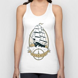 Sail Ship Quote Unisex Tank Top