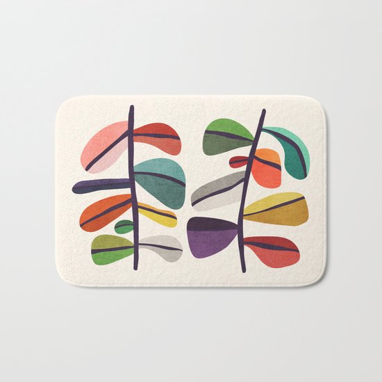 Plant specimens Bath Mat
