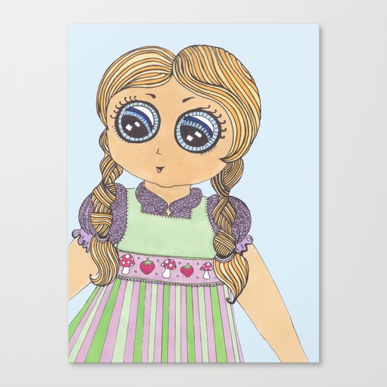 Lola Canvas Print