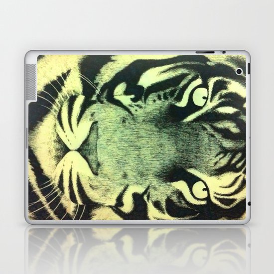Be a Tiger (Yellow) Laptop & iPad Skin