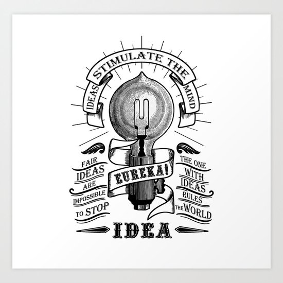 Idea Art Print