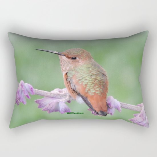 DO NOT Raid My Patch of Sage Rectangular Pillow