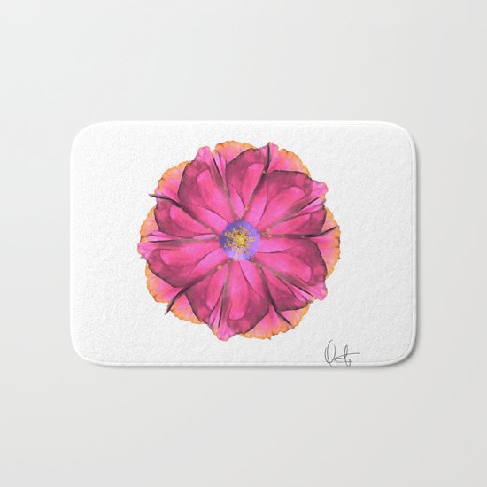 Athena-Flower Bath Mat