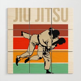 Jiu Jitsu Wood Wall Art