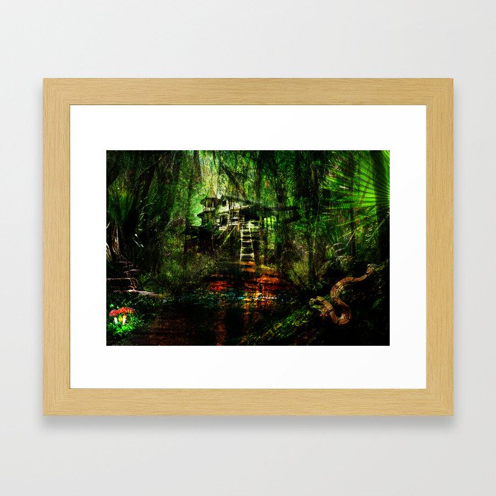 The Jungle Framed Art Print