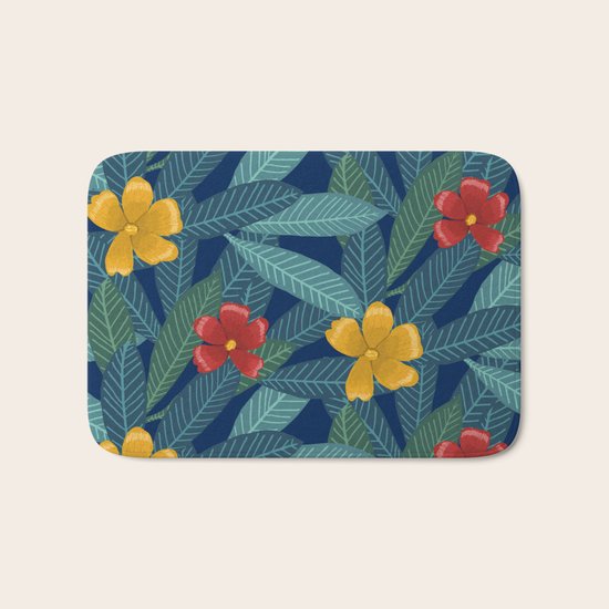 Botanical Bath Mat