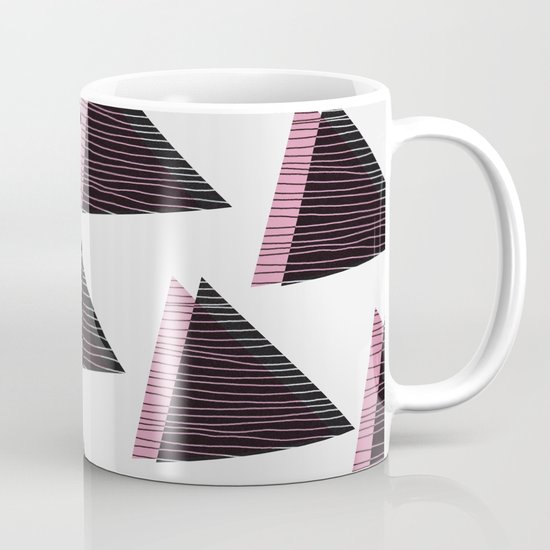 Pink Triangles III Mug