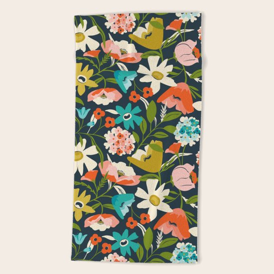 Nightshade Beach Towel