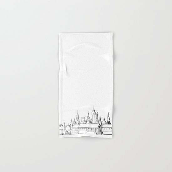 fabulous city Hand & Bath Towel