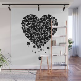 Black Clover Heart Wall Mural