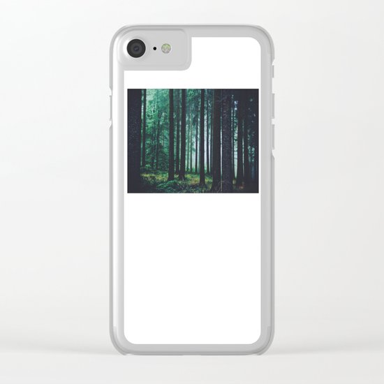 Through the fog Clear iPhone Case