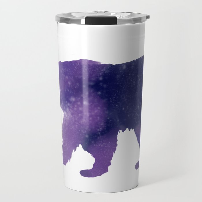 Some Bear Out There, Galaxy Bear Travel Mug