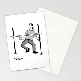 Dip Low Stationery Cards