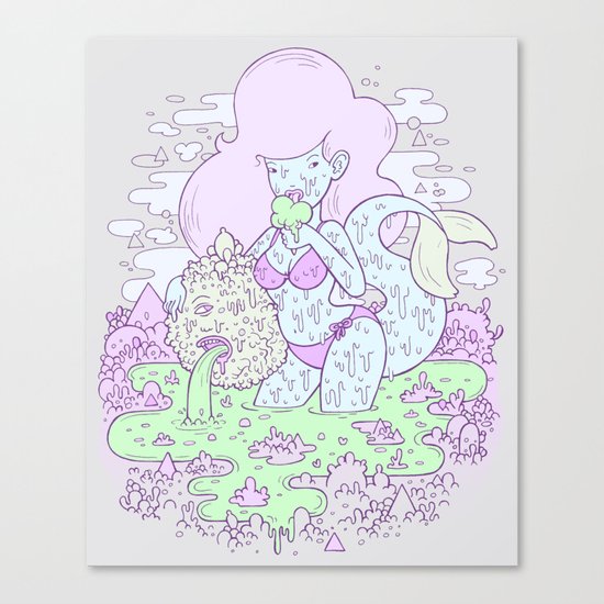 swamp thing Canvas Print