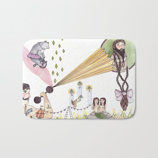 Carnival Art Bath Mat