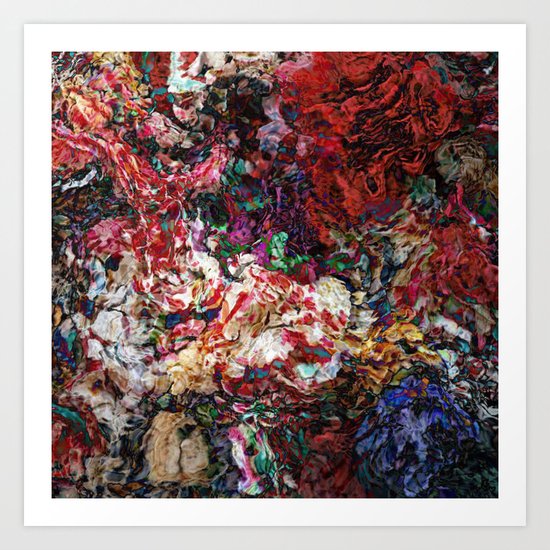 A Few Flowers of the Garden Art Print