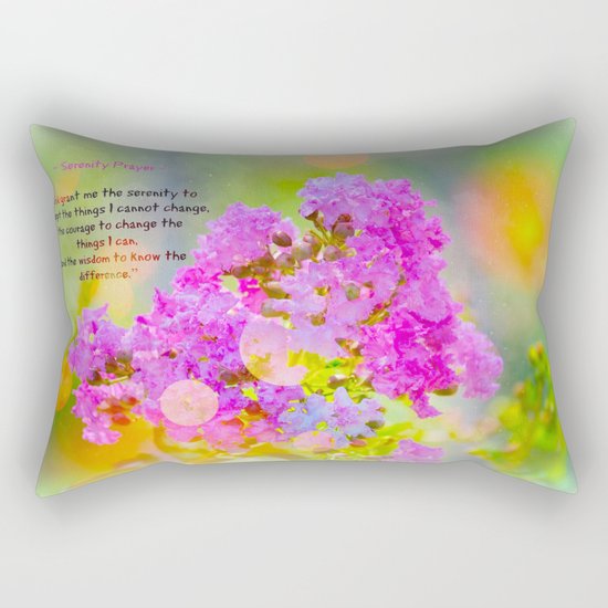 Serenity Prayer - II Rectangular Pillow
