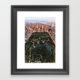 Central Park New York Framed Art Print