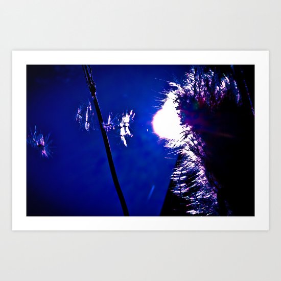 Float away. Art Print