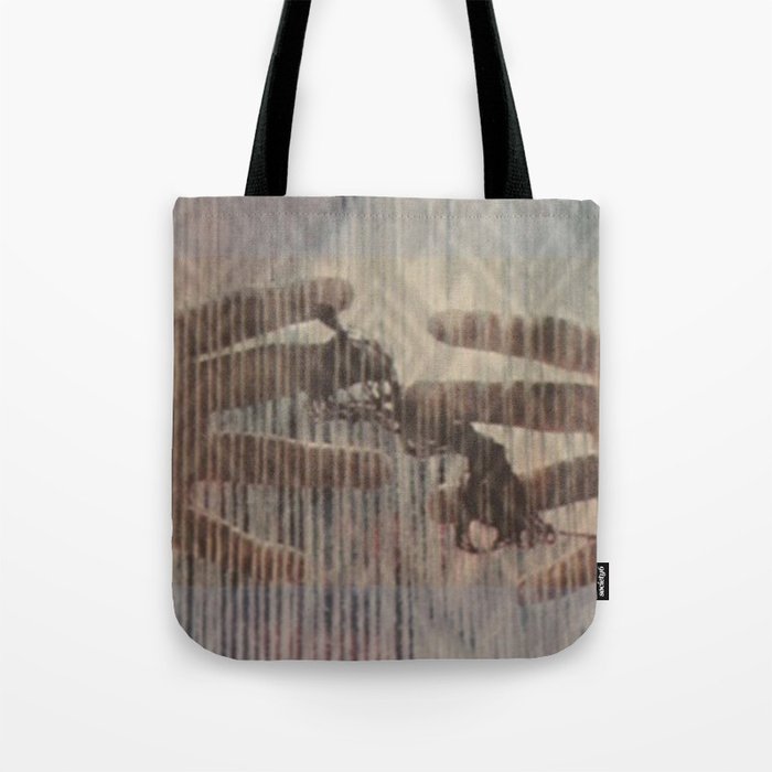 hands can hold Tote Bag