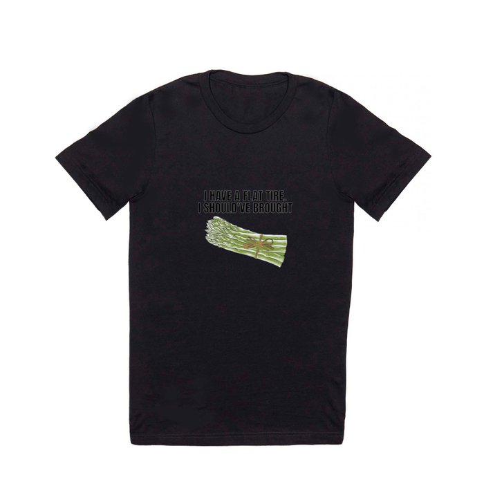Platter Tire Asparagus Joke Gift Funny Meme T Shirt by ArtWarehouse |  Society6