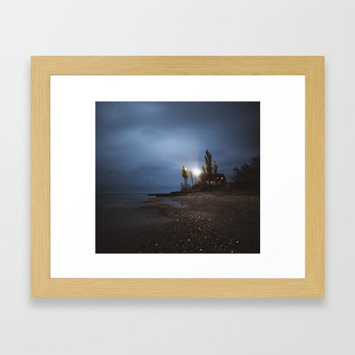 Point Betsie Lighthouse | Sleeping Bear Dunes, Michigan | John Hill Photography Framed Art Print