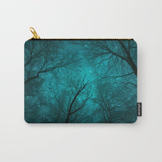 Simply Stare Upward (Dark Winter Sky) Carry-All Pouch