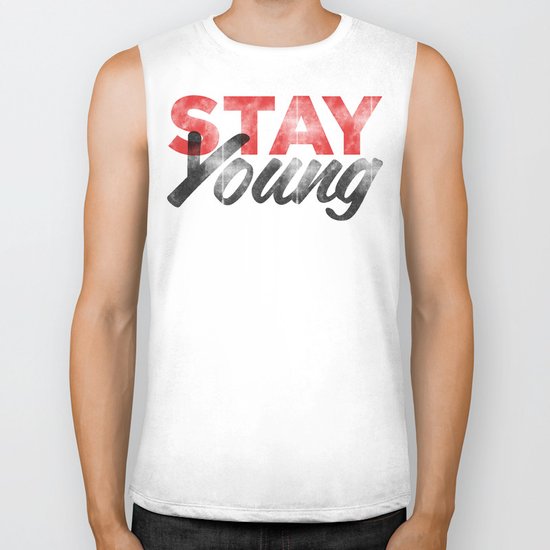 Stay Young Biker Tank