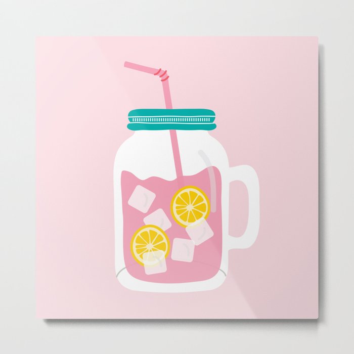 Pink Lemonade Metal Print