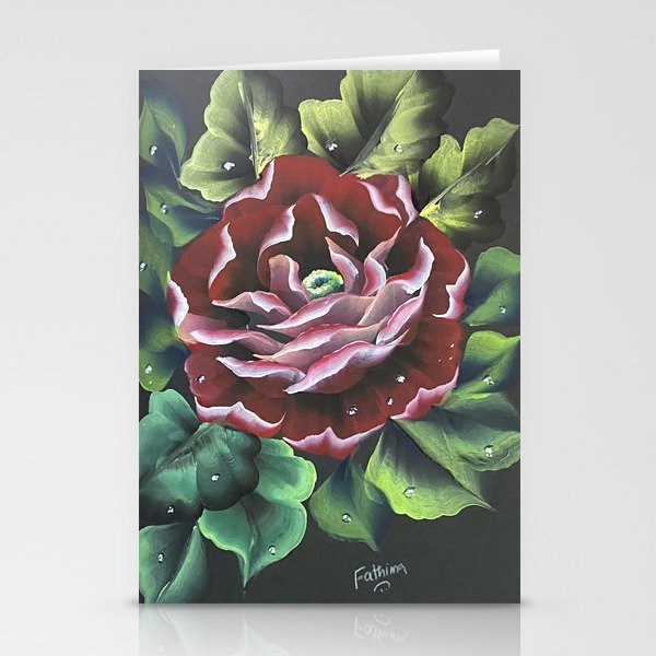 Flowers Paintings Stationery Cards