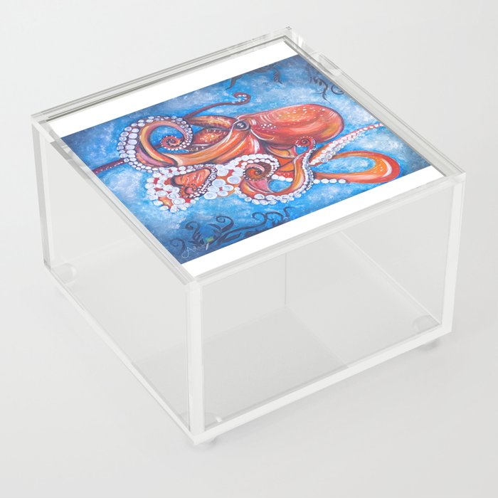 Colorful Octopus Acrylic Box