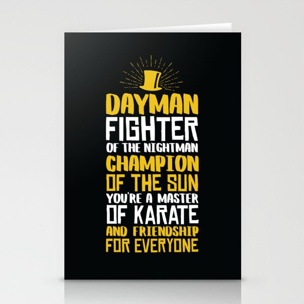 DAYMAN! Stationery Cards