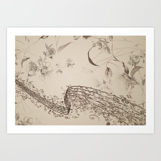 Rhythm of Nature - ANALOG zine Art Print