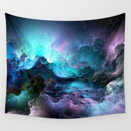 Space storm Wall Tapestry