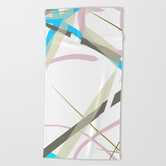 design 3 Beach Towel