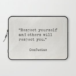 Respect yourself Laptop Sleeve