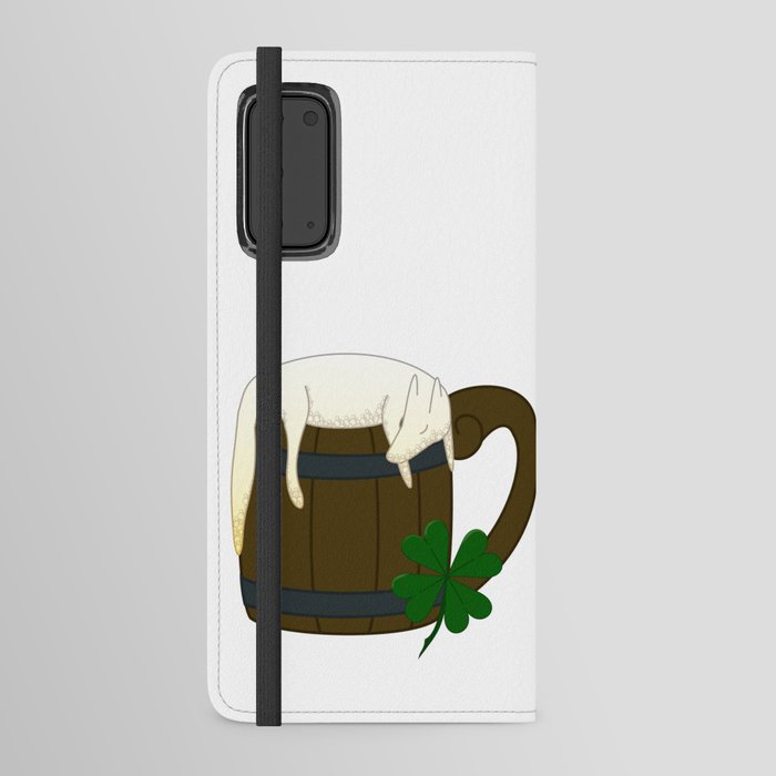 Beer Foam Puppy Android Wallet Case