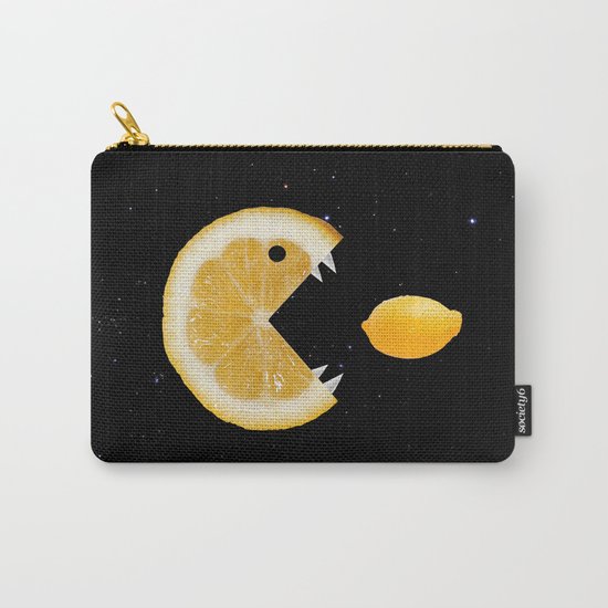 Funny Lemon Eats lemon Carry-All Pouch