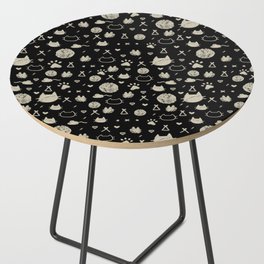 Purr! (black & beige) Side Table