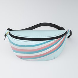 Toothpaste rainbow Fanny Pack