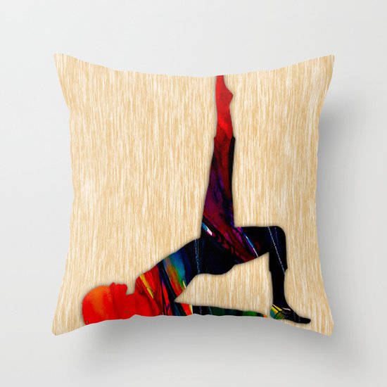 Fitness Throw Pillow