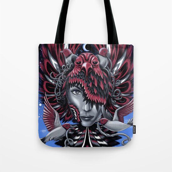 Bird Mask 2 Tote Bag