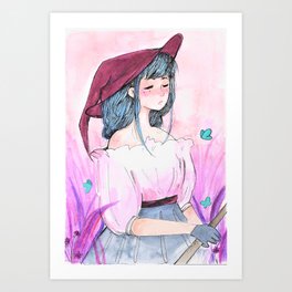 Garden Witch Art Print