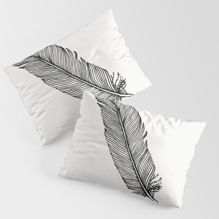 Quill Feather Pillow Sham